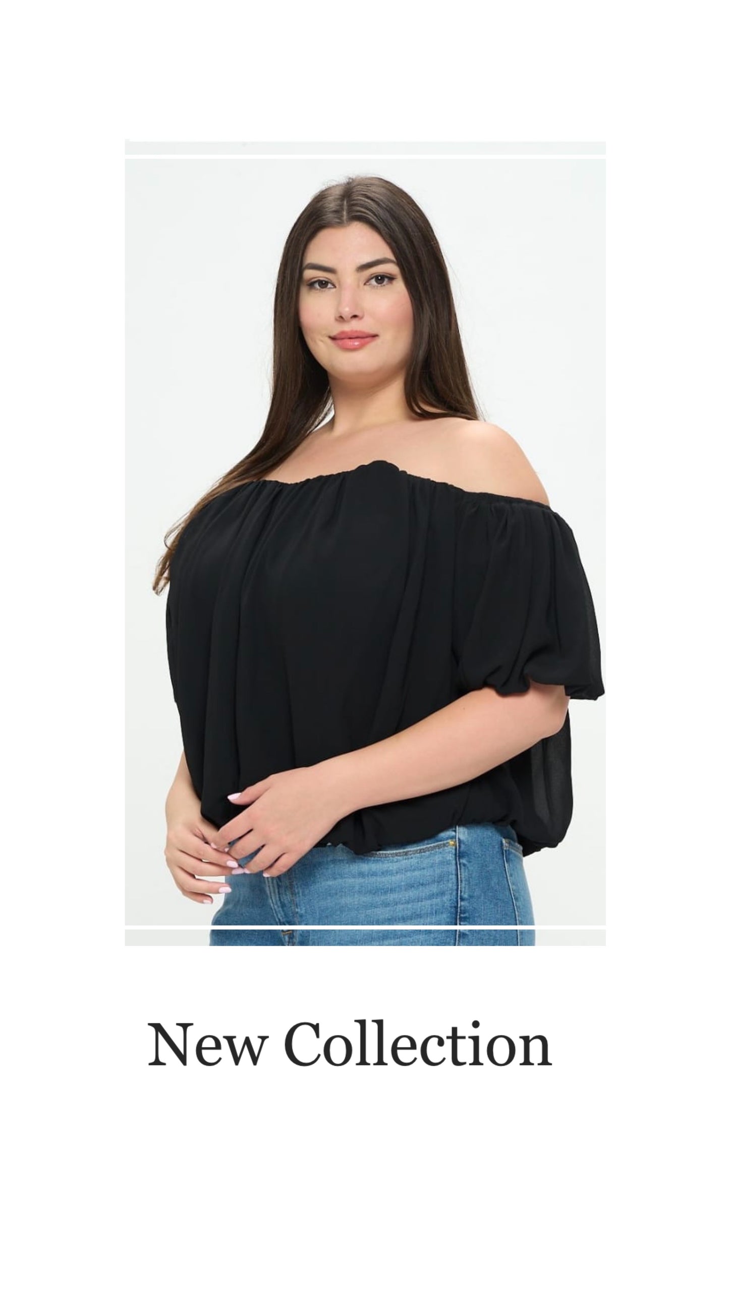 Plus Size The Shoulder Top
