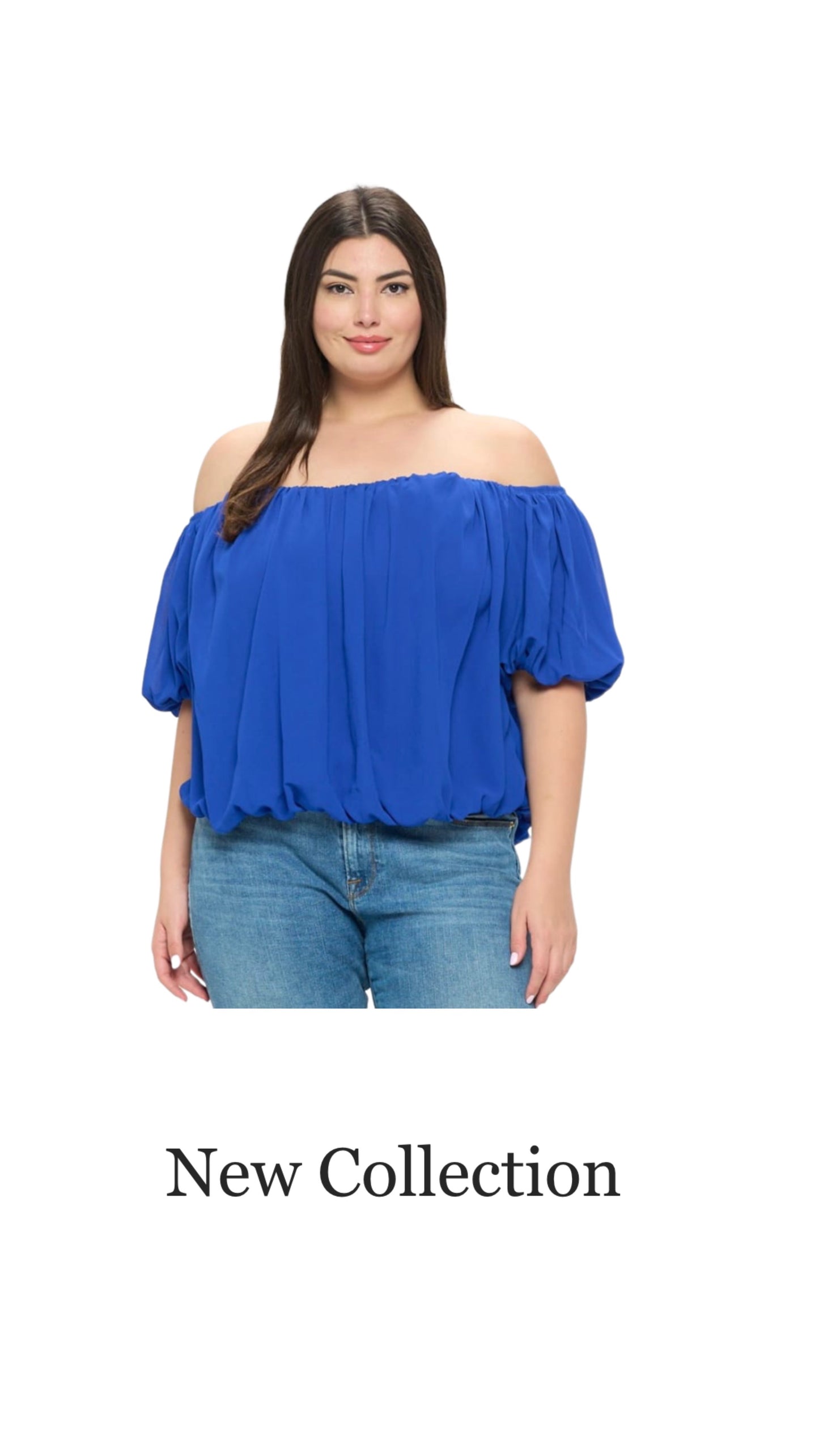 Plus Size The Shoulder Top